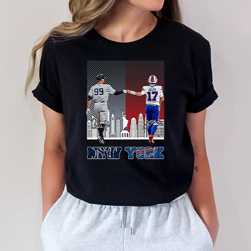 Buffalo Bills – New York Yankees Unisex Shirts 5 Buffalo Bills – New York Yankees Unisex T-Shirts