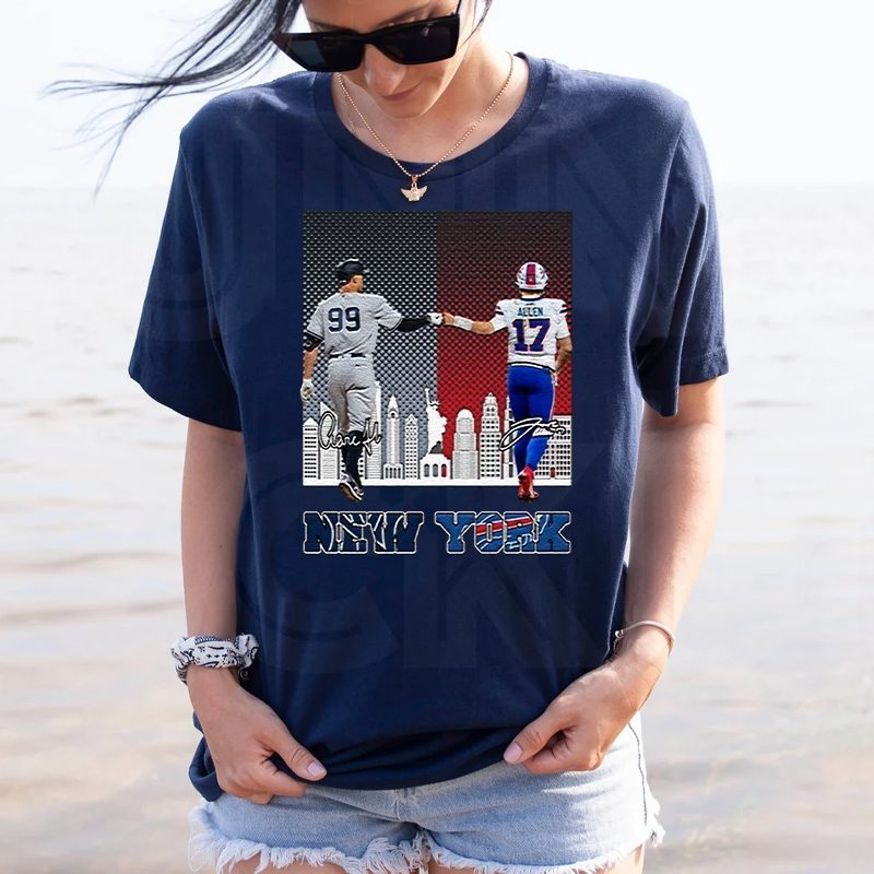 Buffalo Bills – New York Yankees Unisex Shirts 4 Buffalo Bills – New York Yankees Unisex TShirts