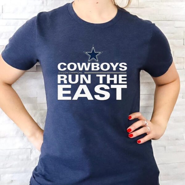 Dallas Cowboys Division Champions Run The East TShirts