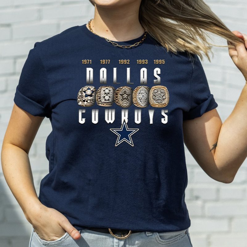 Dallas Cowboys Ring Shirts 4 Dallas Cowboys Ring T-Shirt