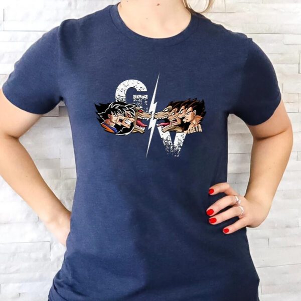 Fashion Goku Vs Vegeta Dragon Ball Tee Shirt