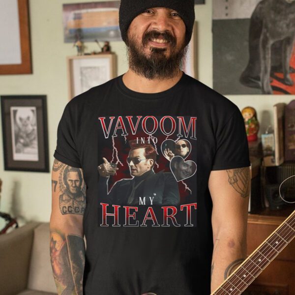 Good Omens Vavoom Into My Heart t-Shirts