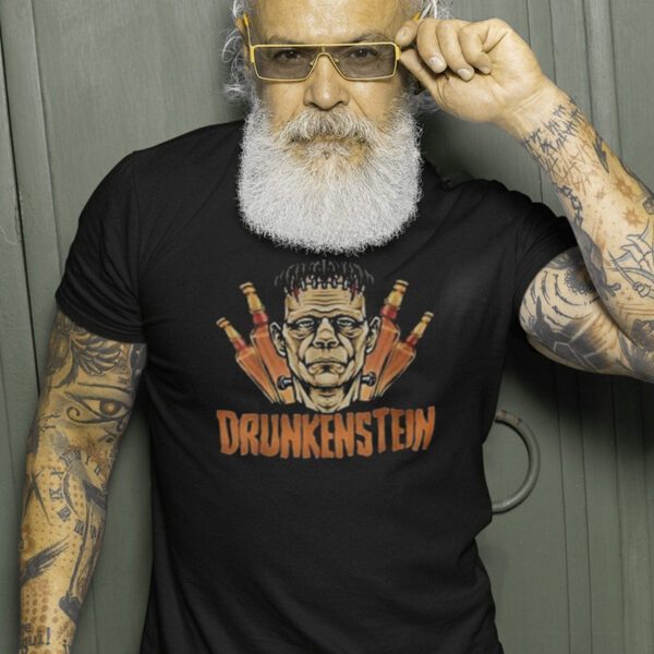 Halloween Frankenstein Monster Drunkenstein Drinking 2023 t-Shirts