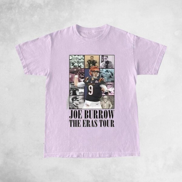 Joe Burrow The Eras Tour T Shirt
