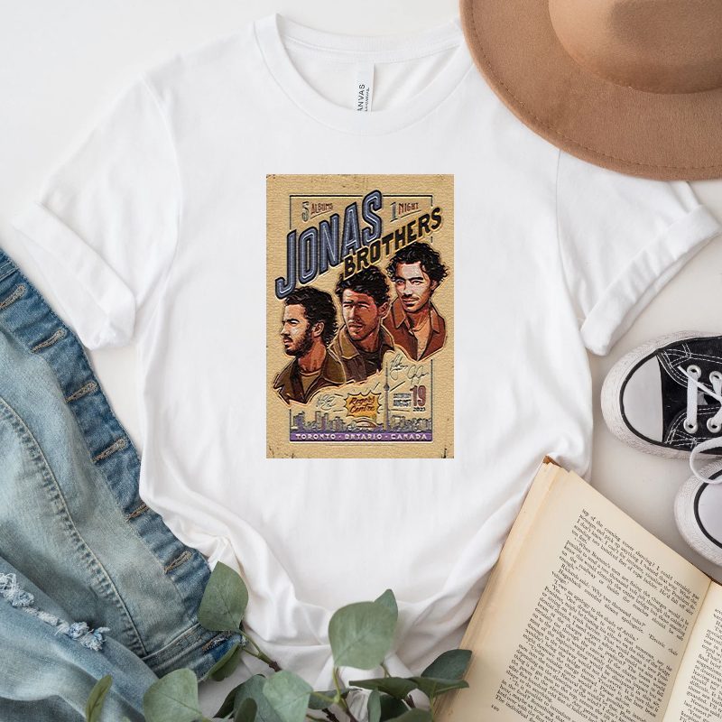 Jonas brothers august 19 2023 in Toronto Ontario Canada Shirts 4 Jonas brothers august 19 2023 in Toronto Ontario Canada TShirts