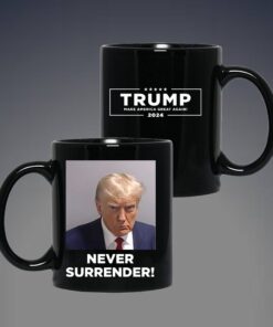 MAGA 47 Trump Never Never Surrender Mug