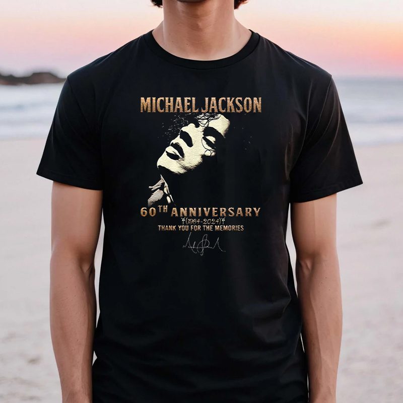 Michael Jackson 60th Anniversary 1964-2024 Thank You For The Memories Shirts 4 Michael Jackson 60th Anniversary 1964-2024 Thank You For The Memories TShirts