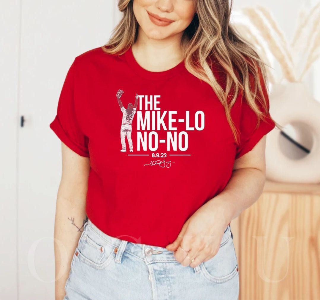 Michael Lorenzen The Mike-Lo No-No T Shirt 4 Michael Lorenzen The Mike-Lo No-No Shirt