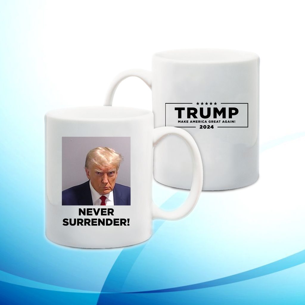 Official trump never surrender Coffee Mug 4 Official trump never surrender Coffee Mug 4