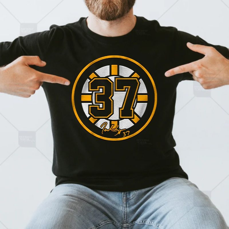 Patrice Bergeron 37 4 Patrice Bergeron 37 T Shirt