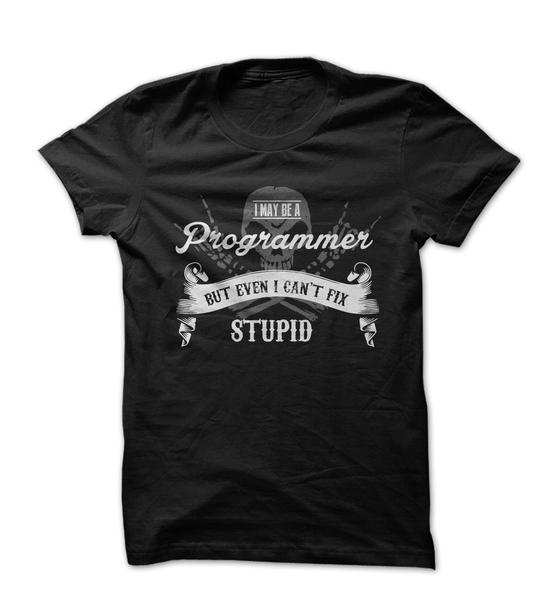 Programmers Cant Fix Stupid