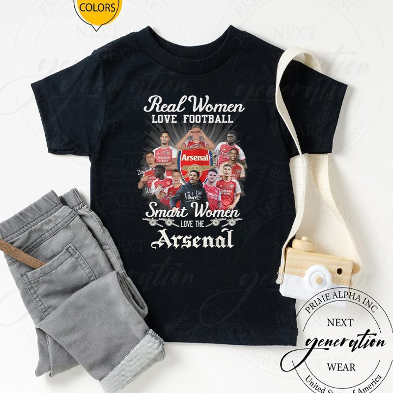 Real Women Love Football Smart Women Love The Arsenal 2023 Shirts 4 Real Women Love Football Smart Women Love The Arsenal 2023 TShirts