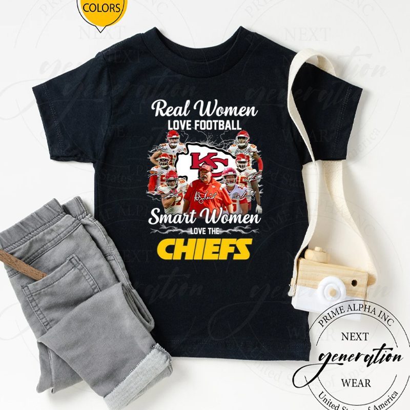 Real Women Love Football Smart Women Love The Kansas City Chiefs Champions Shirts 4 Real Women Love Football Smart Women Love The Kansas City Chiefs Champions T Shirt
