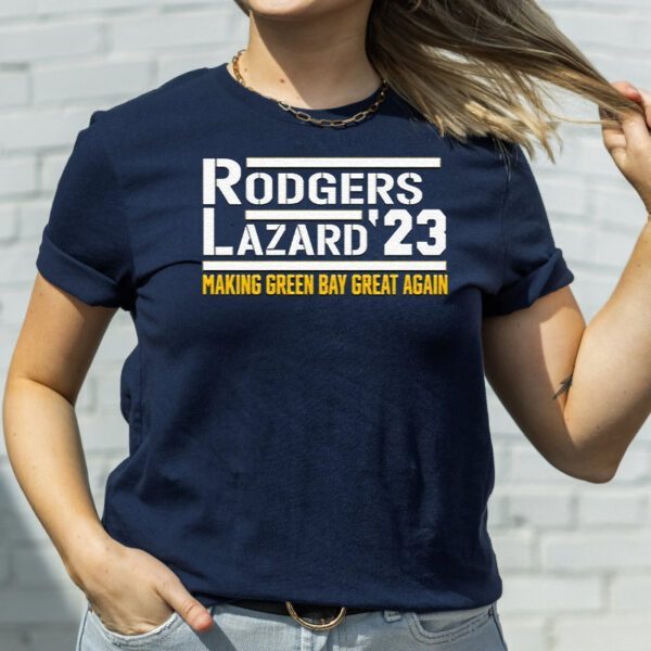 Rodgers Lazard 23 Make Green Bay Packers Great Again T-Shirt