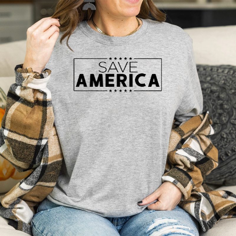 Save America Black Tee Shirt 4 Save America Black TShirts