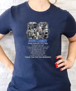 Steve Largent Seattle Seahawks Thank You For The Memories TShirts