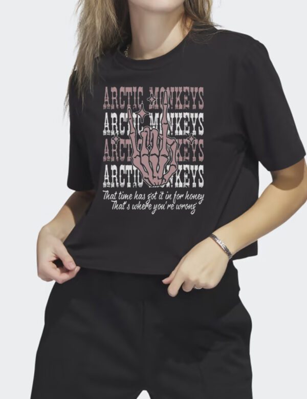 That time has got it in for honey that’s where you’re wrong hand t shirts