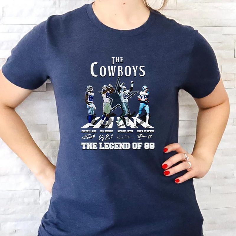 The Dallas Cowboys The Legend Of 88 Unisex Shirts 4 The Dallas Cowboys The Legend Of 88 Unisex T-Shirt