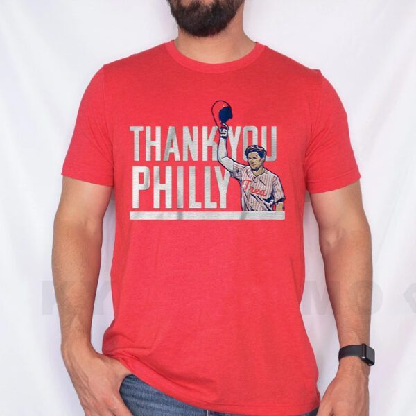 Trea Turner Thank You Philly Shirts