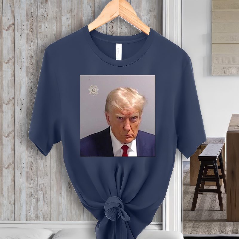 Trump Mugshot Released 25-8 T-Shirts 4 Trump Mugshot Released 25-8 Shirt