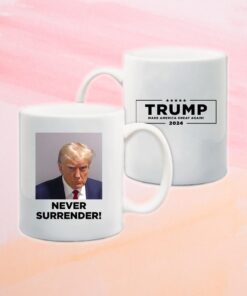 Trump campaign releases Never Surrender Mug 4