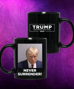 Trump’s Mug Shot Never Surrender 5