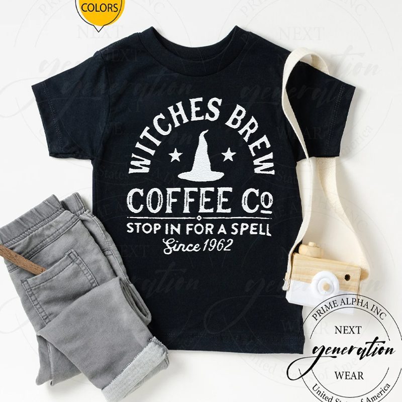 Witches Brew Coffee Company Stop For A Spell 1692 Shirts 4 Witches Brew Coffee Company Stop For A Spell 1692 TShirt