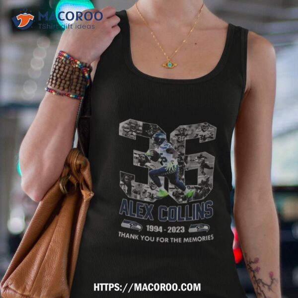 Alex Collins 29 Years Of 1994 – 2023 Thank You For The Memories Shirt - Image 3