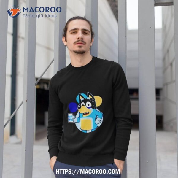 Blue Dad Best Dad Shirt - Image 3