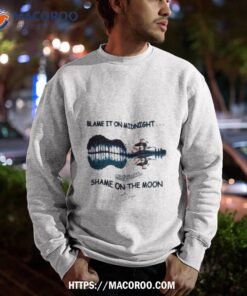 bob seger blame it on midnight shame on the moon signature 2023 shirt sweatshirt