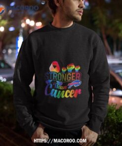 buffalo bills stronger than cancer shirt sweatshirt