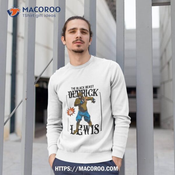 Derrick Lewis Boxing Fanarshirt - Image 3