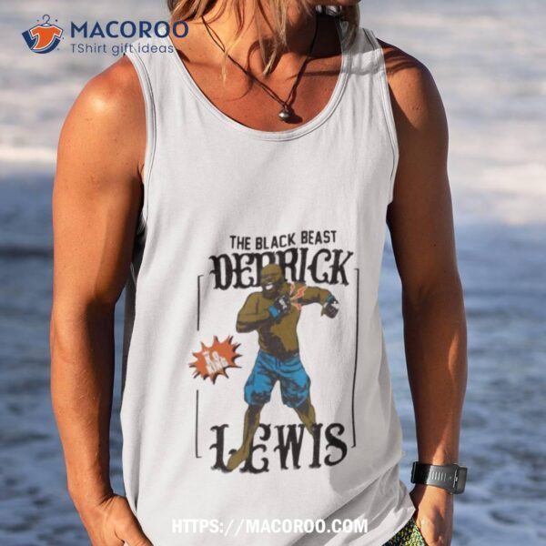 Derrick Lewis Boxing Fanarshirt - Image 4