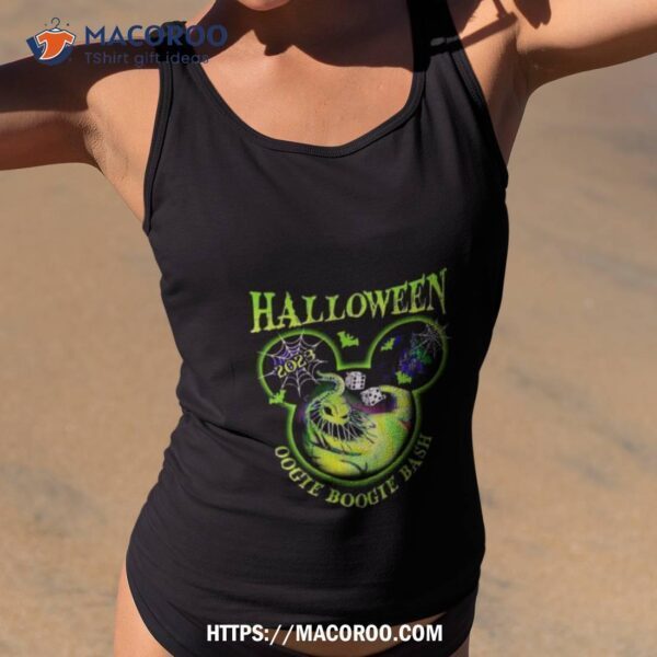 Disney Oogie Boogie Bash 2023 Halloween Mickey Head Shirt - Image 2