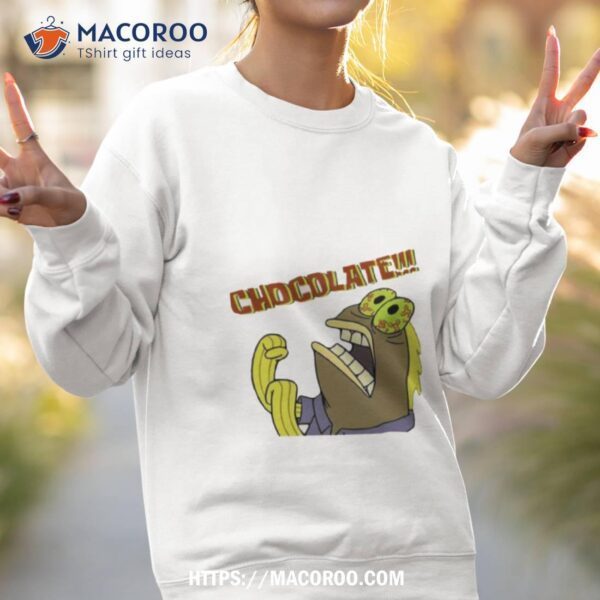 For Men Chocolate For Christmas Halloween Shirt - Image 4