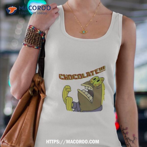 For Men Chocolate For Christmas Halloween Shirt - Image 2