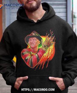 freddy slashed shirt hoodie