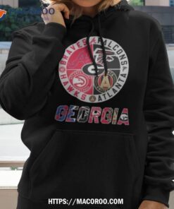 georgia atlanta braves falcons hawks shirt hoodie