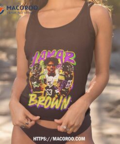 lamar brown player vinatge shirt tank top 1