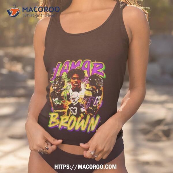 Lamar Brown Player Vinatge Shirt - Image 2