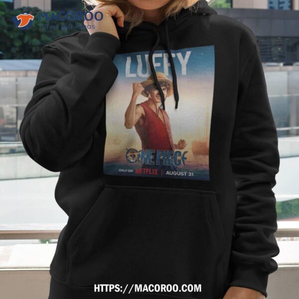 Luffy One Piece Live Action Netflix Poster Shirt - Image 2