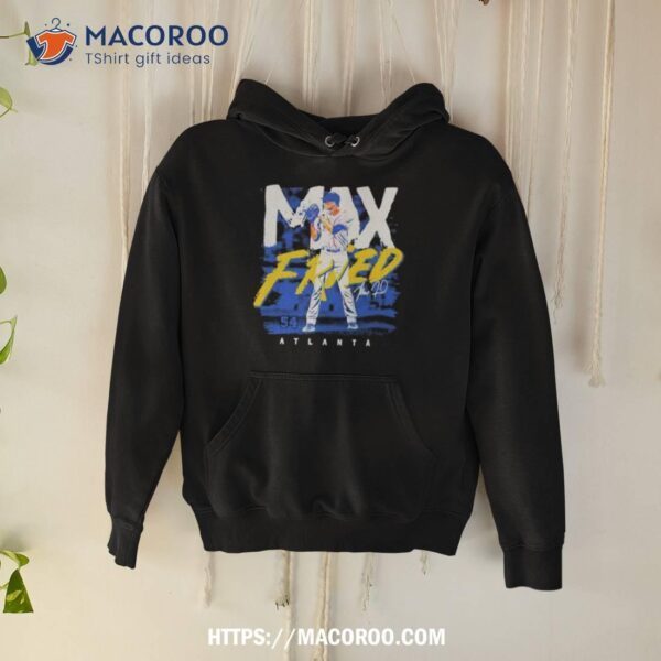 Max Fried 54 Atlanta Braves Mlbpa Signature Shirt - Image 2