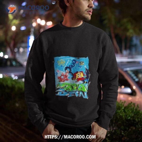 Nfl Junk Food Youth Spongebob X King Saladeen Patrick Teams Shirt - Image 3