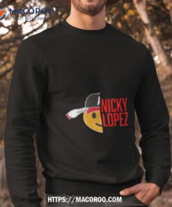 nicky lopez salute atlanta baseball shirt sweatshirt