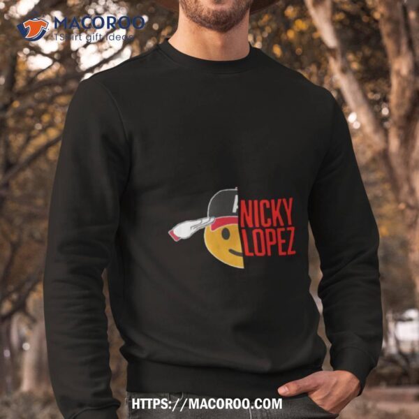 Nicky Lopez Salute Atlanta Baseball Shirt - Image 3