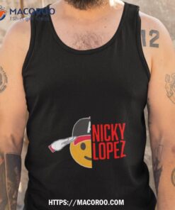 nicky lopez salute atlanta baseball shirt tank top