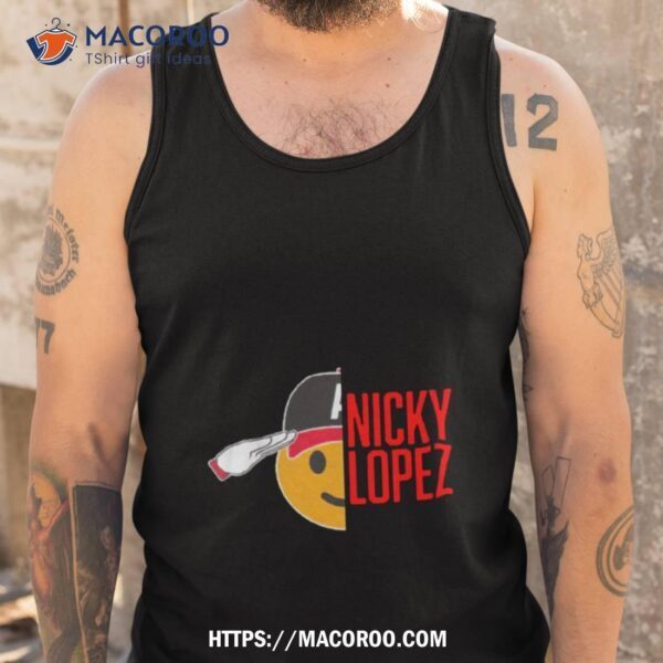 Nicky Lopez Salute Atlanta Baseball Shirt - Image 4