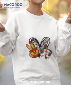 peace love astros houston astros 2023 shirt sweatshirt 2