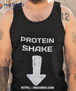 protein shake shirt tank top