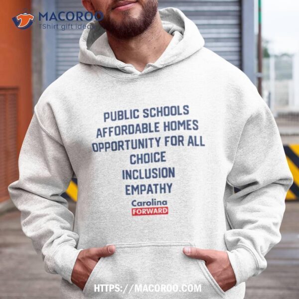 Public Schools Affordable Homes Opportunity For All Choice Inclusion Empathy Shirt - Image 2